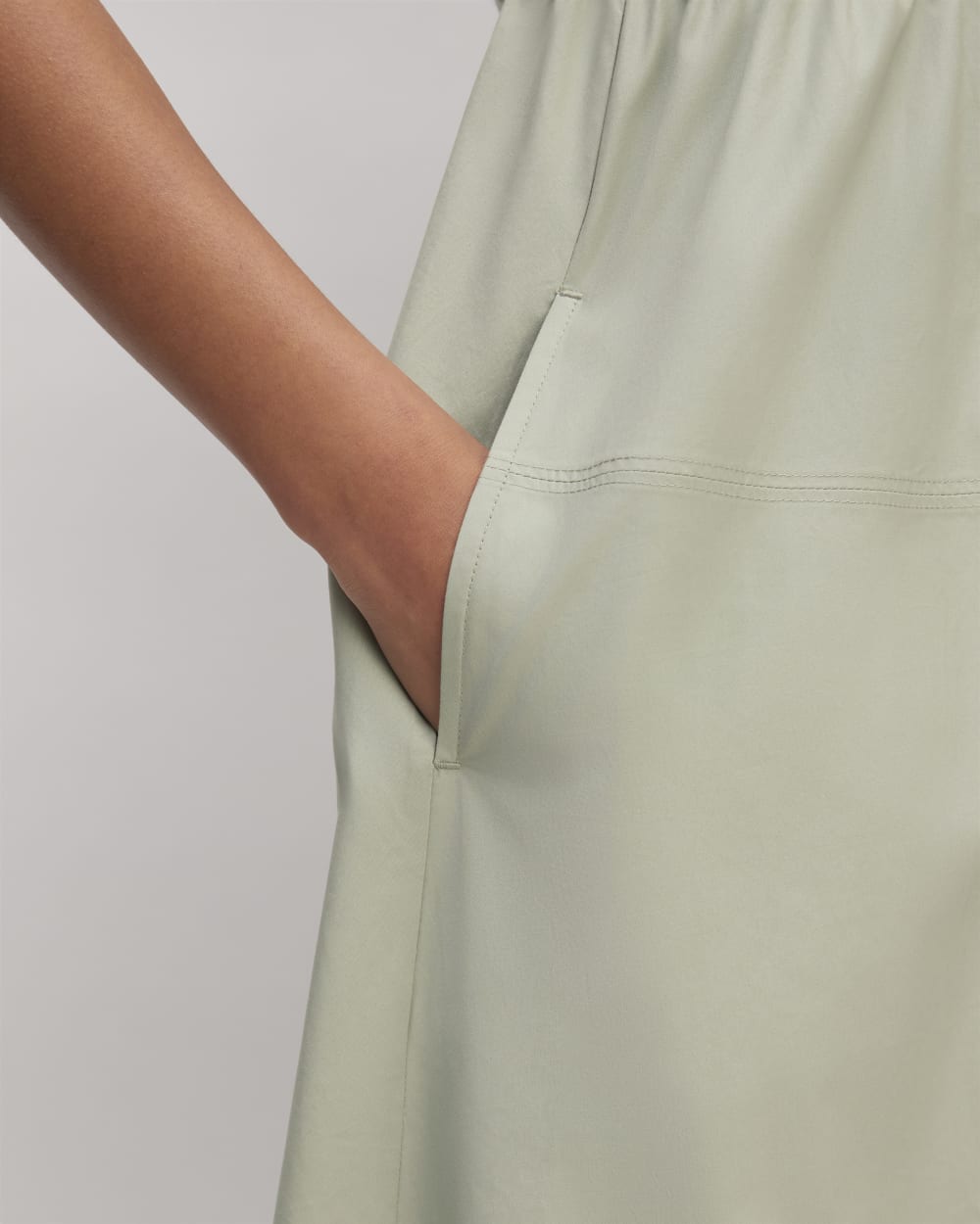 The Supima® Jersey Riviera Dress | Sage Green - Image 5