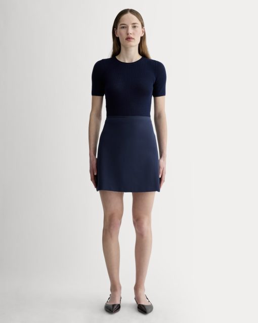 The Dream Mini Skirt | Navy