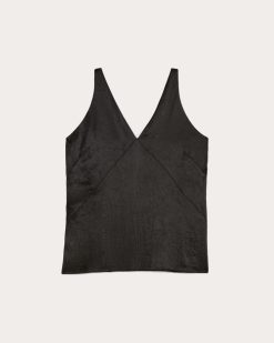 Alternative view of The Satin Tank | Black