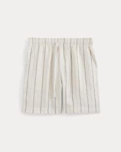 Alternative view of Linen Easy Short | Birch/Gardenia/Estate Blue/Open Air
