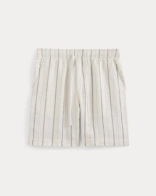 Alternative view of Linen Easy Short | Birch/Gardenia/Estate Blue/Open Air
