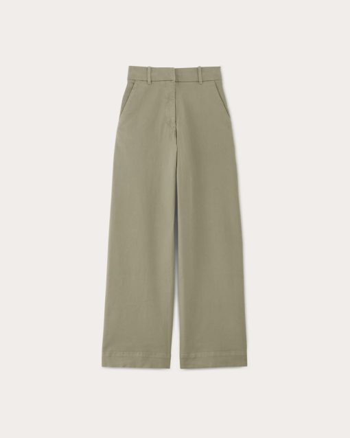 Alternative view of The Phoebe Trouser | Sage Green