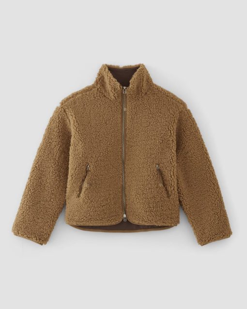 Alternative view of The ReNew Fleece Full Zip | Toasted Coconut