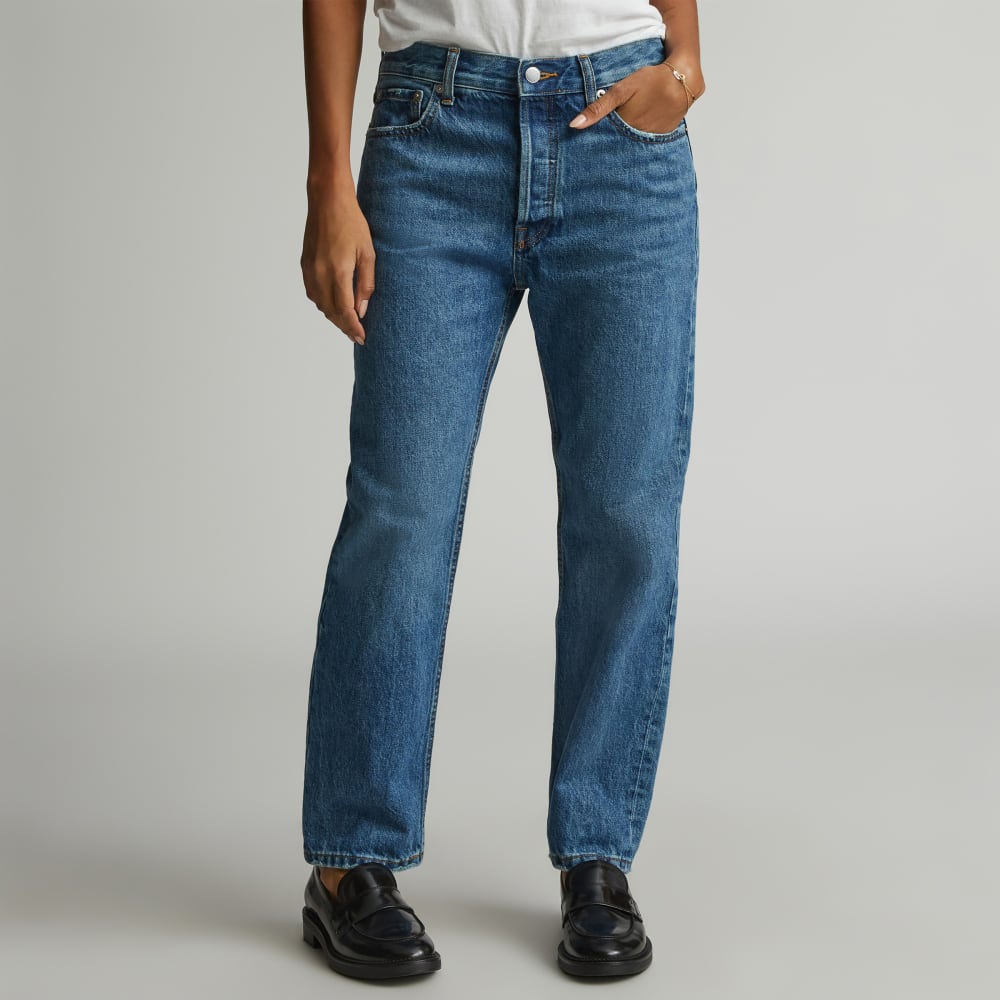 The Rigid Slouch Jean | Washed Indigo | 27.5 Inseam - Image 4