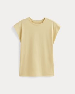 Alternative view of The Muscle Tee in Essential Cotton | Banana Crepe