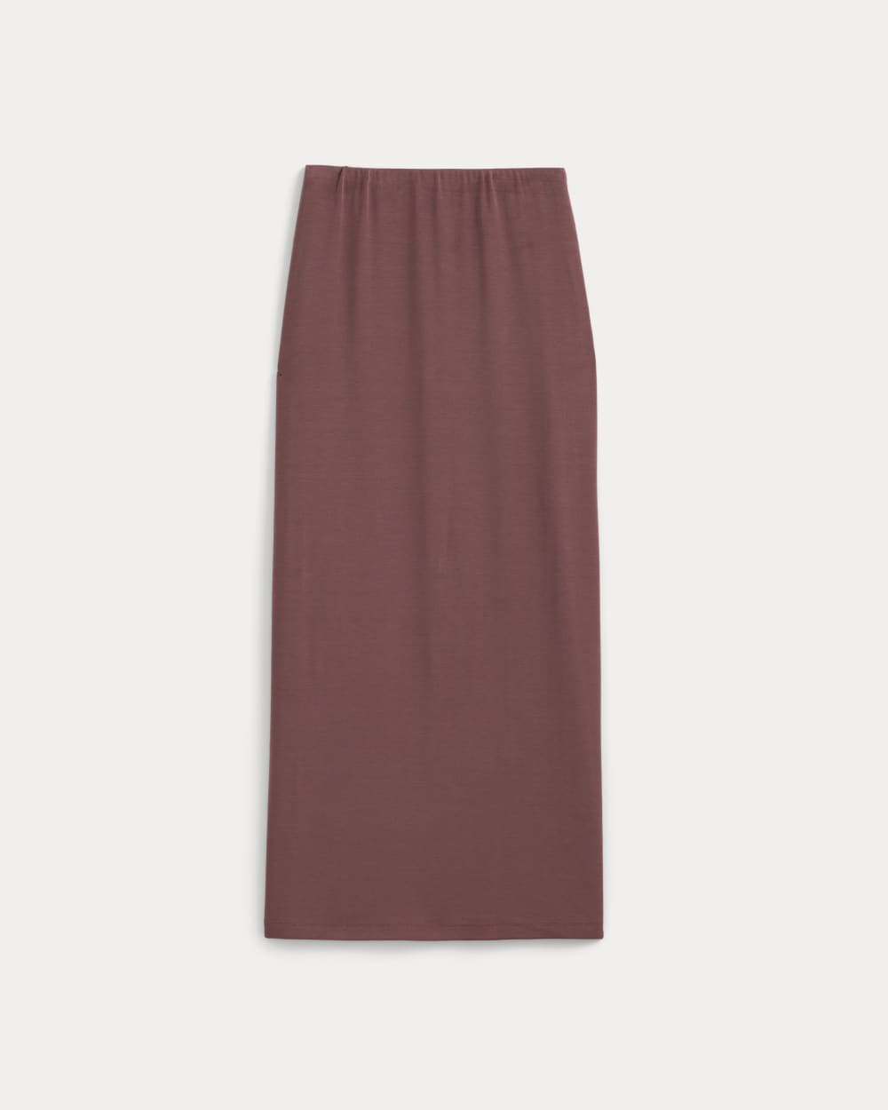 Maxi Skirt in Butterknit | Henna Red - Image 2