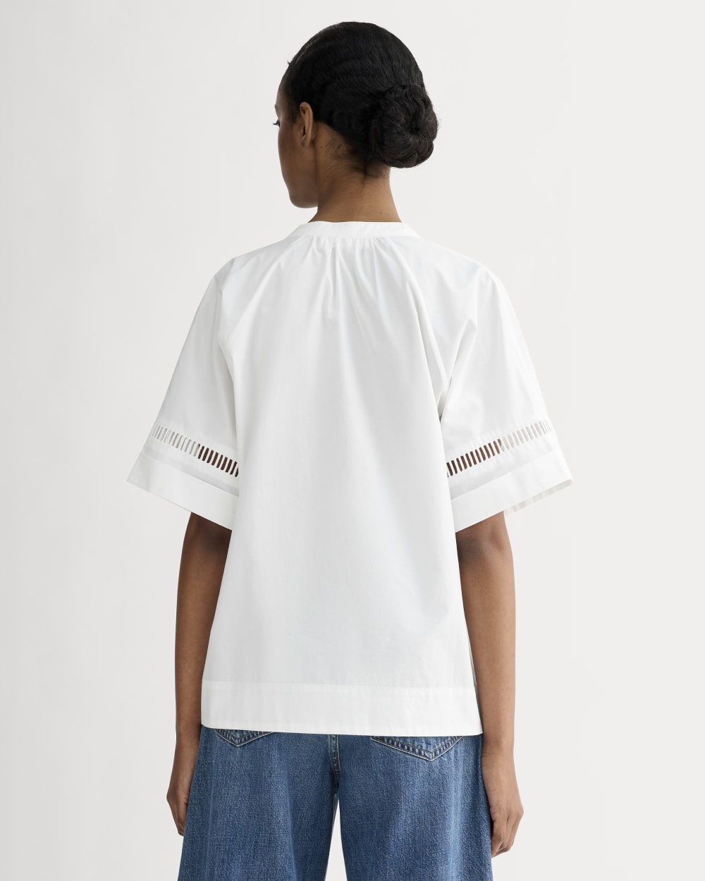 The Lace Trim Popover | White - Image 5