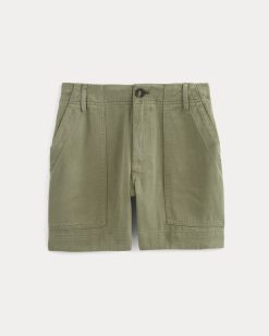Alternative view of The Utility Short in Buttersoft | Lichen Green