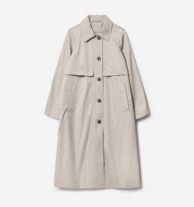 Alternative view of The Long Mac Coat | Stone