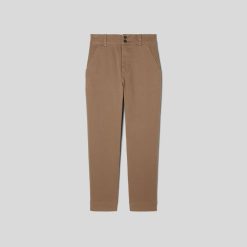 Alternative view of The Organic Straight-Leg Pant | Toasted Coconut