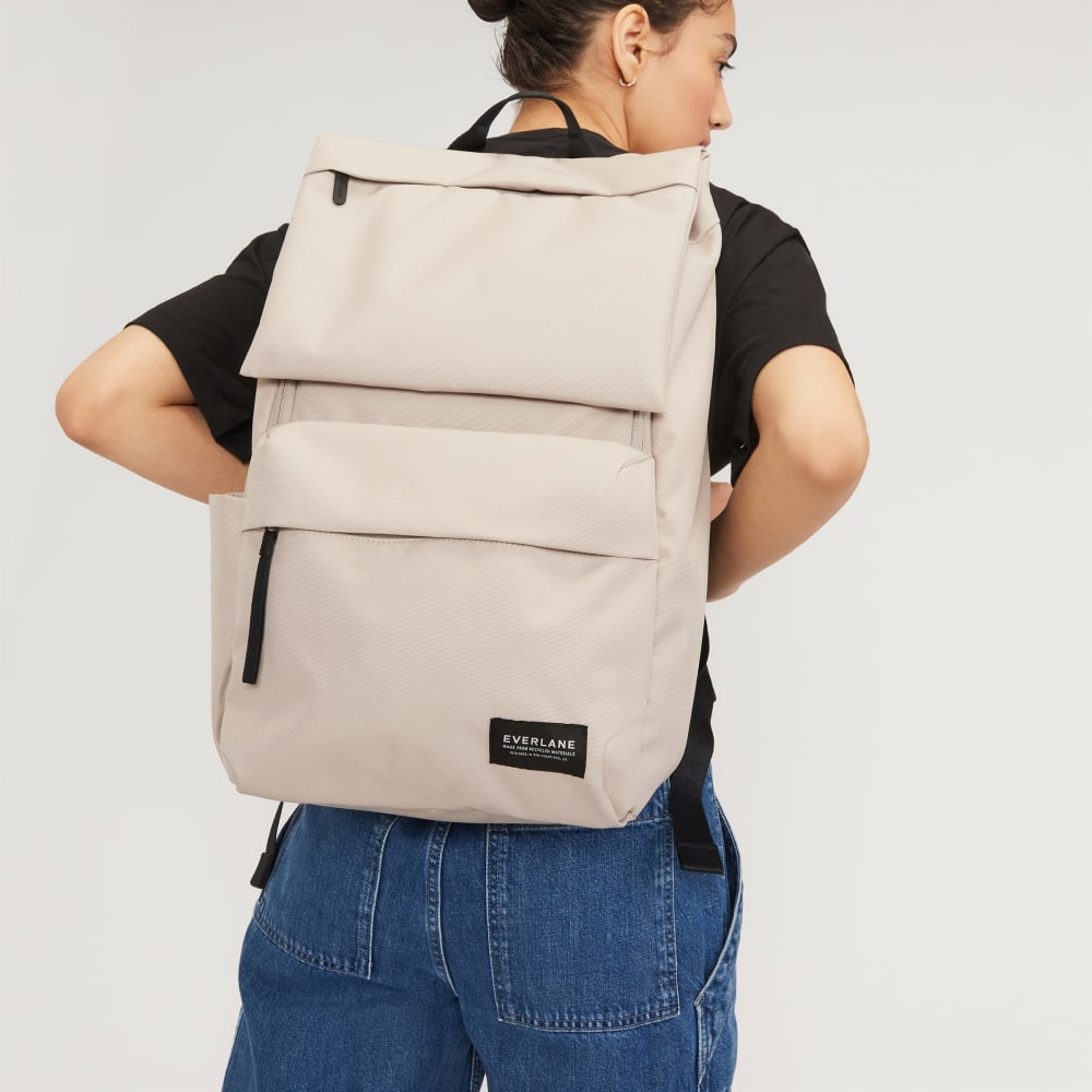 The ReNew Transit Backpack | Warm Quartz (with label) - Image 7