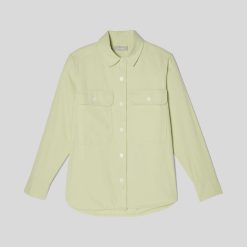 Alternative view of The Classic Cotton Flannel Shirt | Seafoam Green