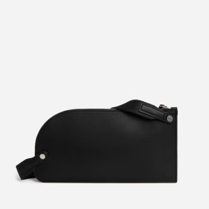 Alternative view of The Cactus Leather Sling Bag | Black