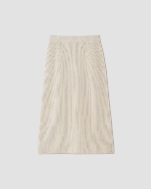 Alternative view of The Organic Cotton Sweater Midi Skirt | Canvas