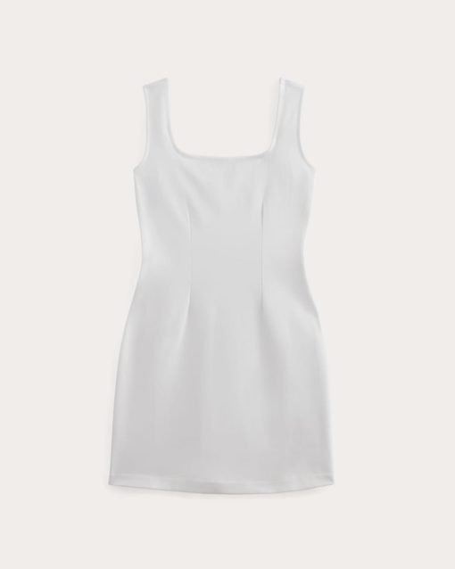 Alternative view of The Dream Square-Neck Dress | White