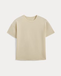 Alternative view of The Boyfriend Tee in Essential Cotton | Parchment