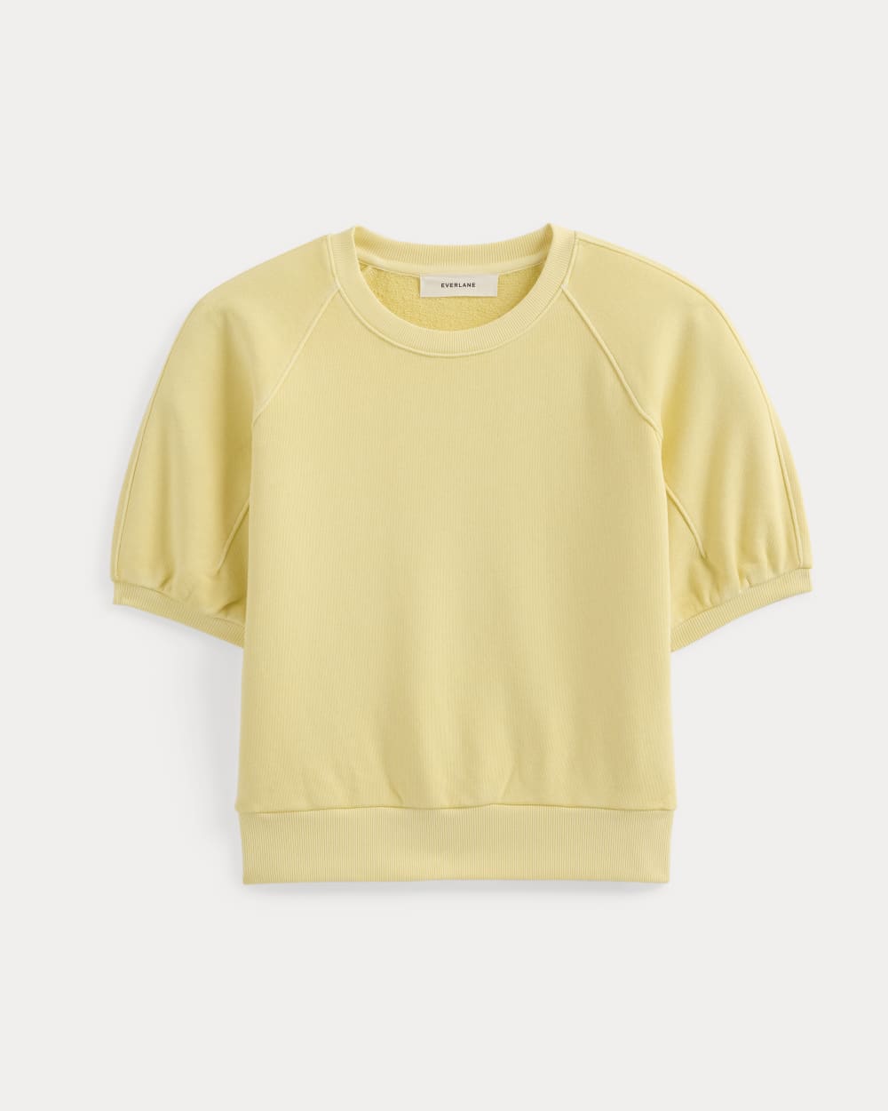 Lightweight Terry Blouson Short-Sleeve Crew | Passion Fruit - Image 2