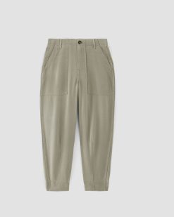Alternative view of The Utility Pant in Buttersoft | Sage Green