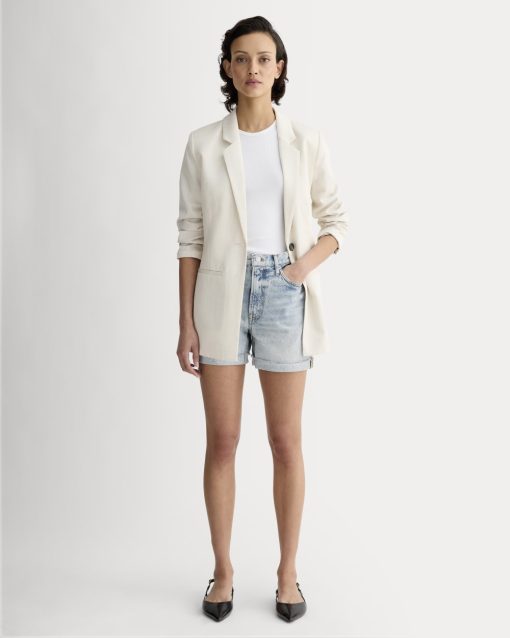The Cheeky Jean Short | Light Indigo