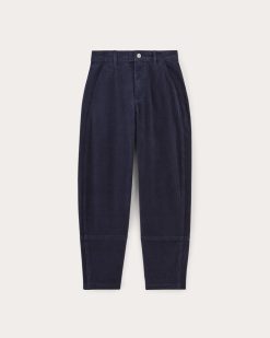 Alternative view of The Utility Barrel in Corduroy | Navy
