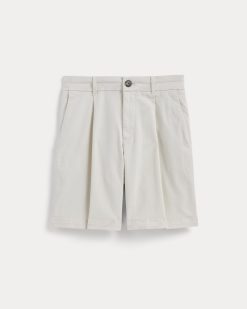 Alternative view of The Pleated Chino Short | Birch