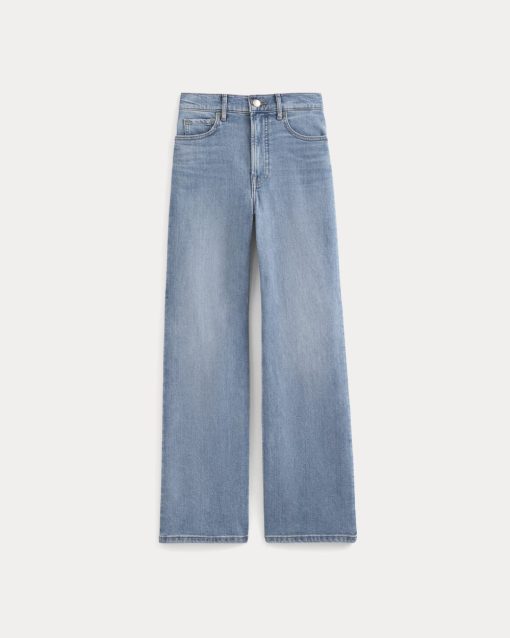 Alternative view of The Way-High® Sailor Jean 2.0 | Medium Wash | 31.5 Inseam