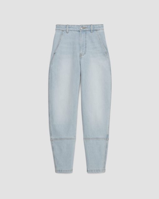 Alternative view of The Utility Barrel Jean | Fog | Regular