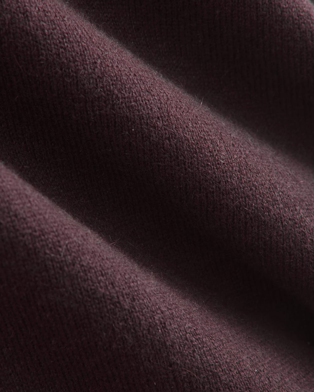Cashmere Boyfriend Sweater | Wine - Image 7