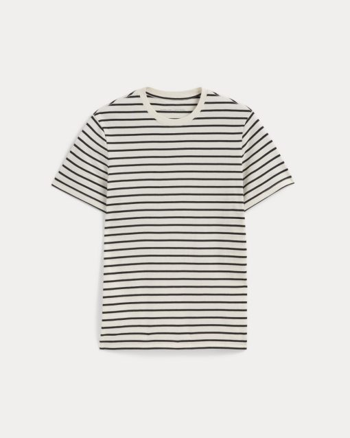 Alternative view of The Essential Organic Crew | Bone / Black