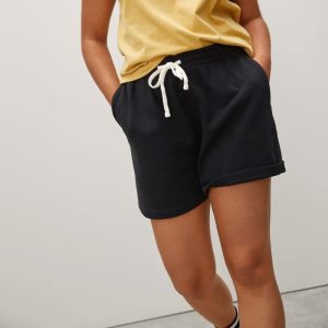 Alternative view of The Track Long Sweatshort | Black
