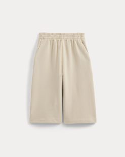 Alternative view of Lightweight Terry Long Shorts | Parchment