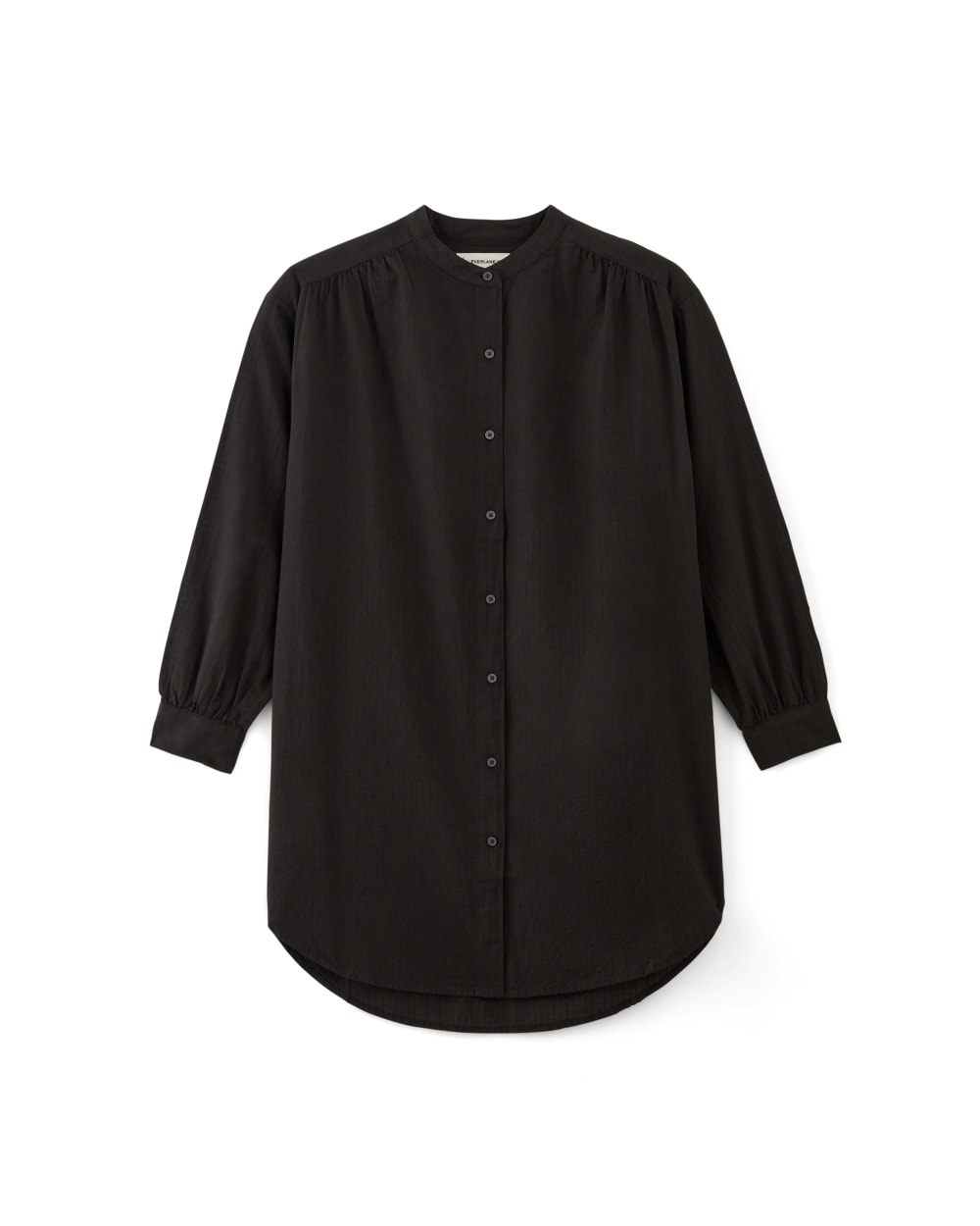 The Gauze Oversized Shirt | Black - Image 2