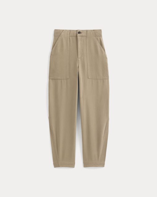 Alternative view of Patch Pocket Ballon Pant in Buttersoft | Chinchilla