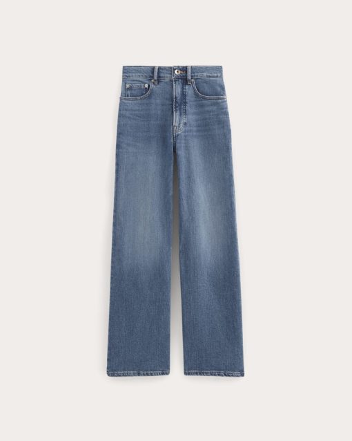 Alternative view of The Way-High® Sailor Jean 2.0 | Blue | 29.5 Inseam