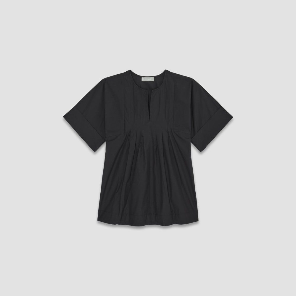 The Poplin Tunic | Black - Image 2