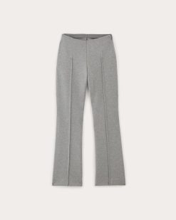 Alternative view of The Dream Kick Flare Pant | Mid Heather Grey