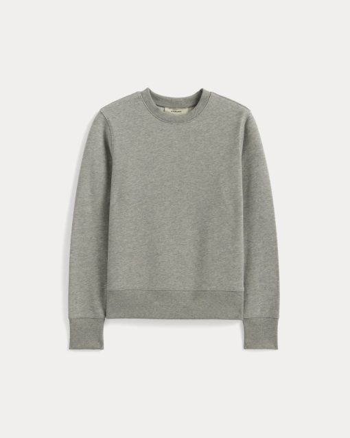 Alternative view of The Off-Duty Terry Crew | Heathered Grey