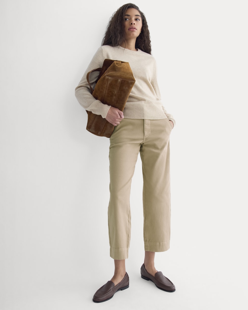 The Utility Straight-Leg Pant | Trench Coat Khaki | 26.5 Inseam - Image 3