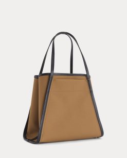 Alternative view of Canvas Lug Tote | Golden Brown