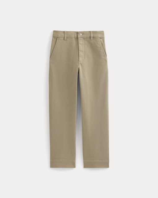 Alternative view of The Utility Straight-Leg Pant | Trench Coat Khaki | 26.5 Inseam