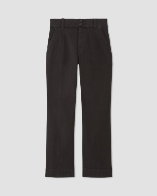 Alternative view of The Organic Kick Flare Pant | Black