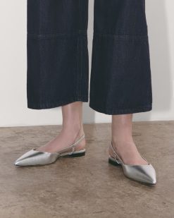 Alternative view of The Studio Slingback Flat | Silver