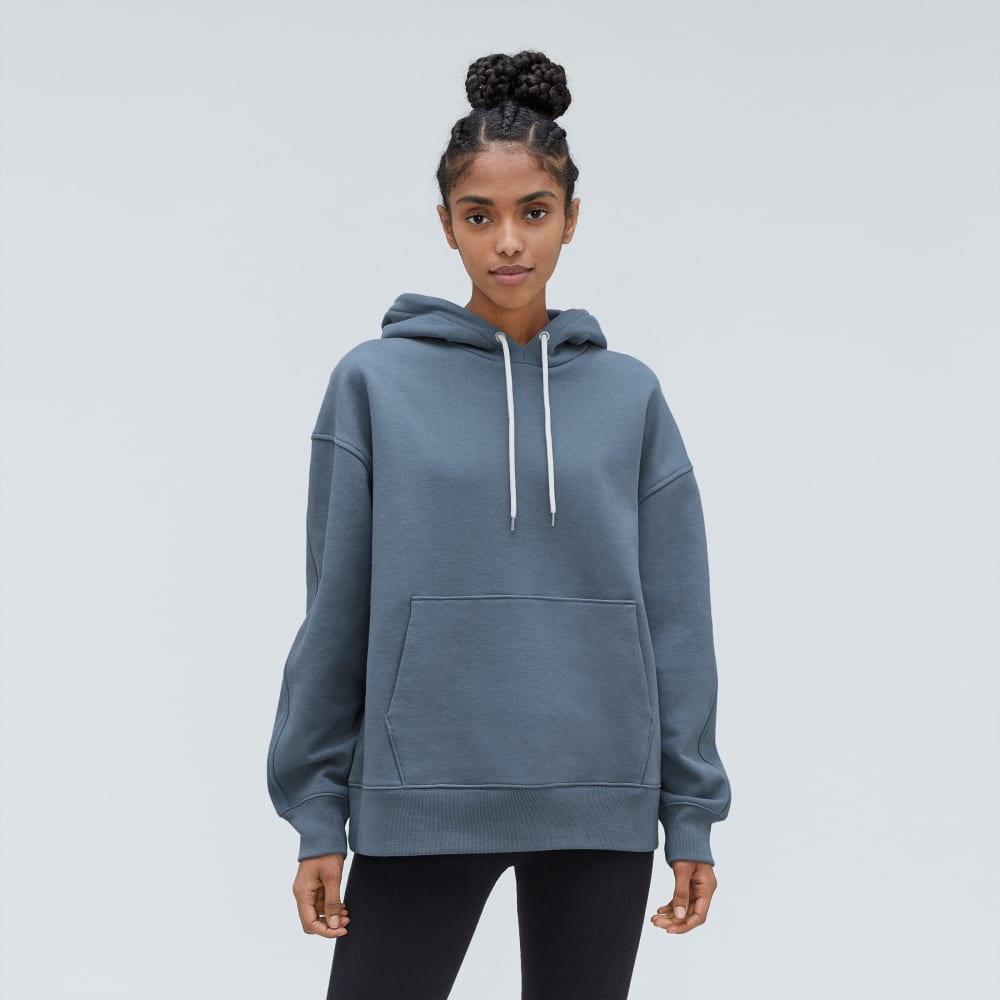 The Track Organic Cotton Popover | Faded Blue - Image 2