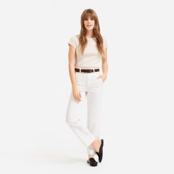 Alternative view of The Straight-Leg Pant | Bone | Tall/Long