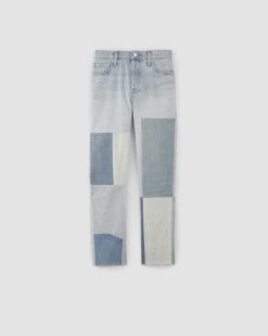 Alternative view of The '90s Cheeky® Mended Jean | Patched Indigo | 28.5 Inseam
