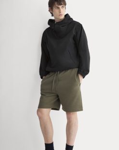Alternative view of Luxe Fleece Easy Short | Olive Night