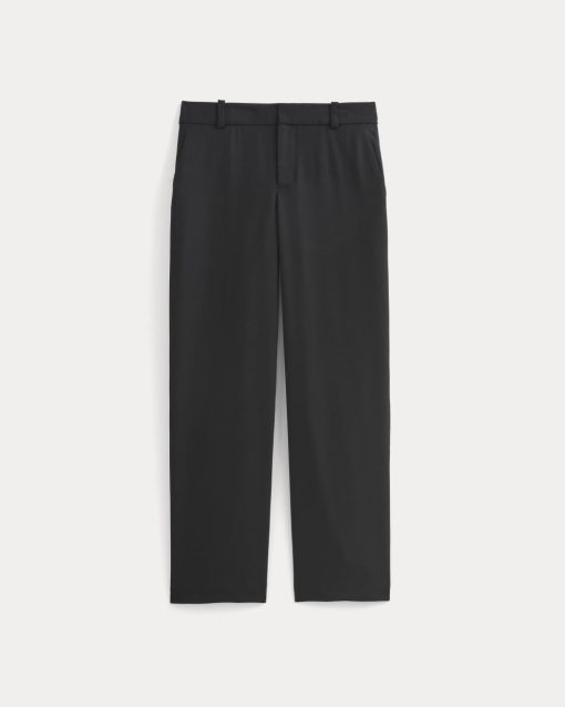 Alternative view of Straight-Leg Trouser in Tailor Twill | Black