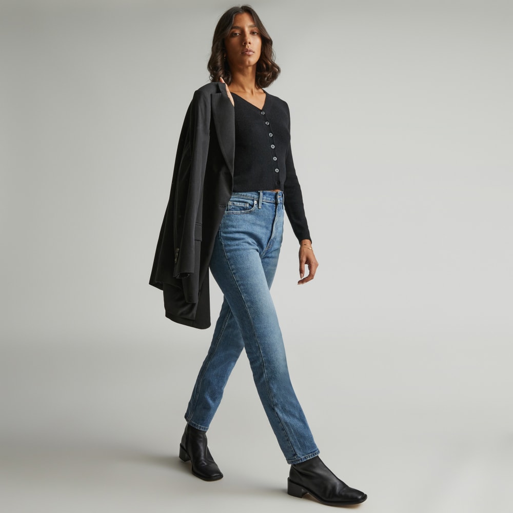 The Original Cheeky® Jean | Worn-In Mid Blue | 26.5 Inseam - Image 3