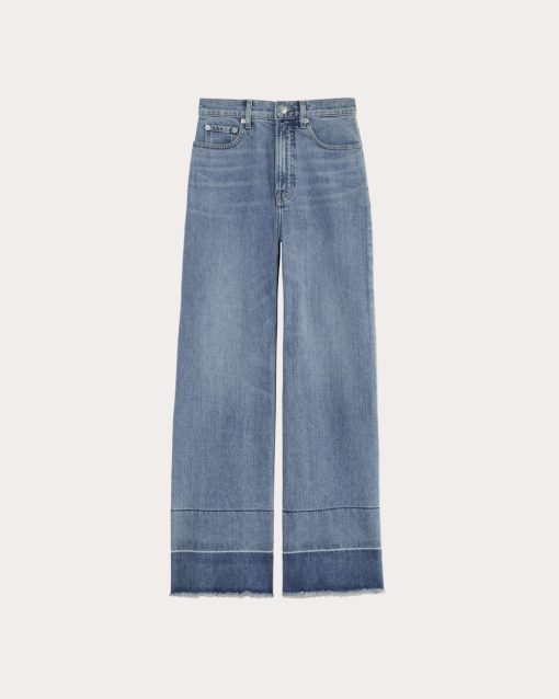 Alternative view of The Way-High® Sailor Jean | Tint Blue | 27.5 Inseam