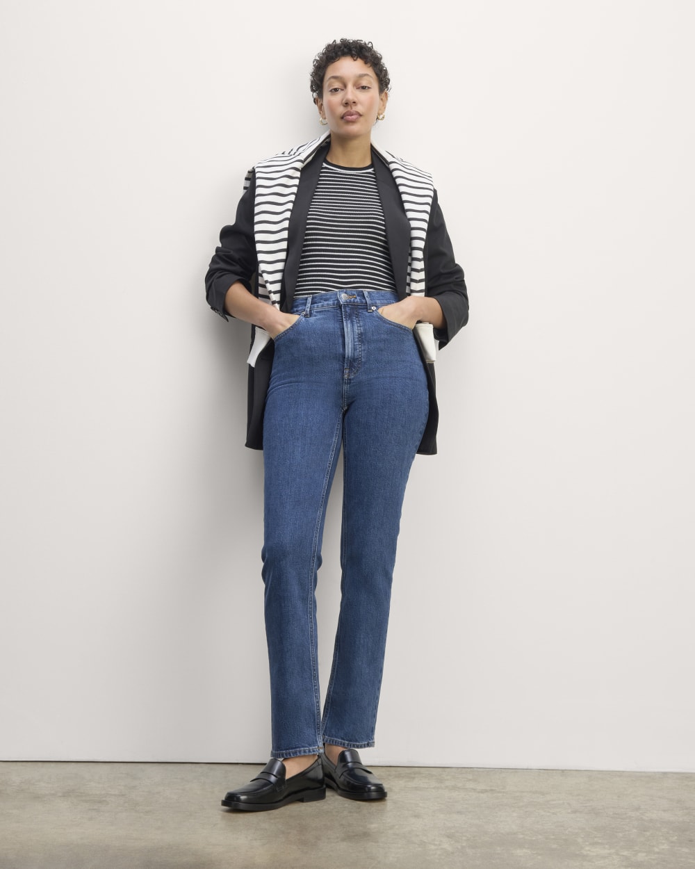 The Way-High® Slim Jean | Deep Rinse | 29 Inseam